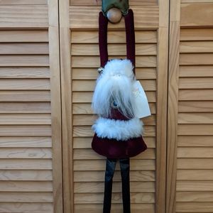 Woof & Poof Santa Door Hanger
